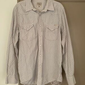 Men's Western-Style Snap-Up Shirt